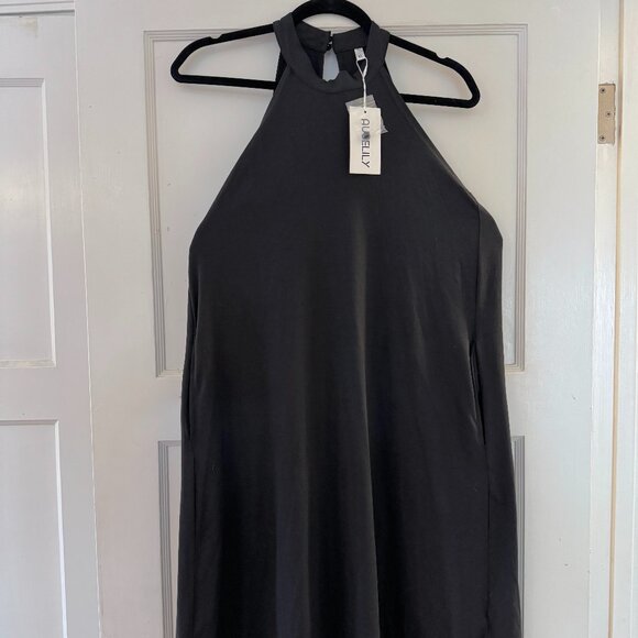 NWT AUSELILY AMAZON Halter Mini Dress XL - Picture 3 of 7